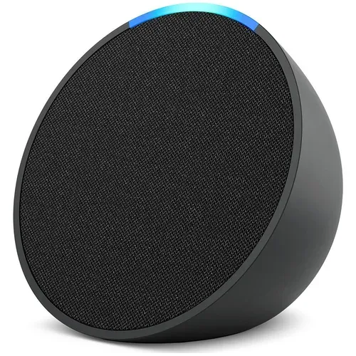Echo Alexa Pop Amazon Smart Speaker, Som Envolvente, Preto